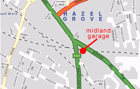 midland garage location